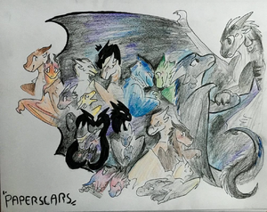 Wings of fire paper scars by random raptor-da8t132.jpg