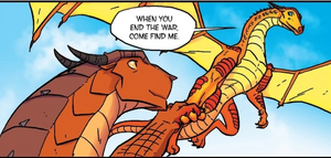 Clay and Peril holding talons.jpg