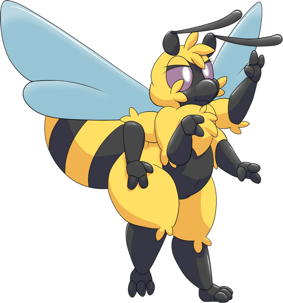 File:A bee by hybridprojectalpha-d85iu22.png