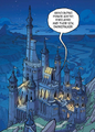 The NightWing palace from Darkstalker (graphic novel), by Jake Parker