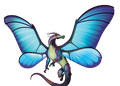 Blue fullbody render, edited by Blue the SilkWing