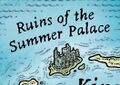 The ruins of the Summer Palace on the Kingdom of the Sea map from A Guide to the Dragon World, by Mike Schley
