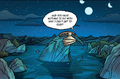 The Great Five-Tail River from Escaping Peril (graphic novel), by Mike Holmes