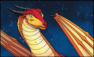 Peril from The Dragonet Prophecy (graphic novel), by Mike Holmes
