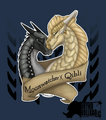 Moonwatcher x Qibli by RyhnoBullraq