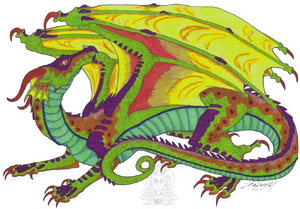 Wings of fire fanart gaboon the rainwing by zhakrisstol-das6tj8.jpg