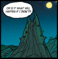Jade Mountain from Moon Rising (graphic novel), by Mike Holmes