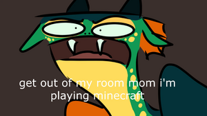 Glory but she's playing minecraft.jpg