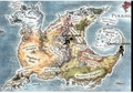 Map of Pyrrhia (Dragonet Prophecy Graphic Comic)