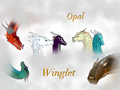 Opal Winglet, (OC) by Riftlight