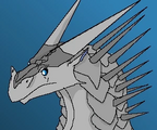 Hvitur headshot by Dewdrop the Rainwing-Mudwing