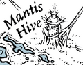 Mantis Hive on the map of Pantala, by Mike Schley