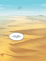 The Kingdom of Sand from The Hidden Kingdom (graphic novel), by Mike Holmes