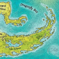 Dragontail Peninsula on the map of Pantala from A Guide to the Dragon World, by Mike Schley