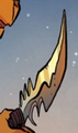 A dagger as shown in The Brightest Night (graphic novel), by Mike Holmes