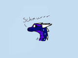 A NightWing headshot, saying Schmurr. By EmberOfTheSandwings