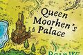 The MudWing palace on the Mud Kingdom map from A Guide to the Dragon World, by Mike Schley