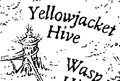 Yellowjacket Hive on the map of Pantala, by Mike Schley